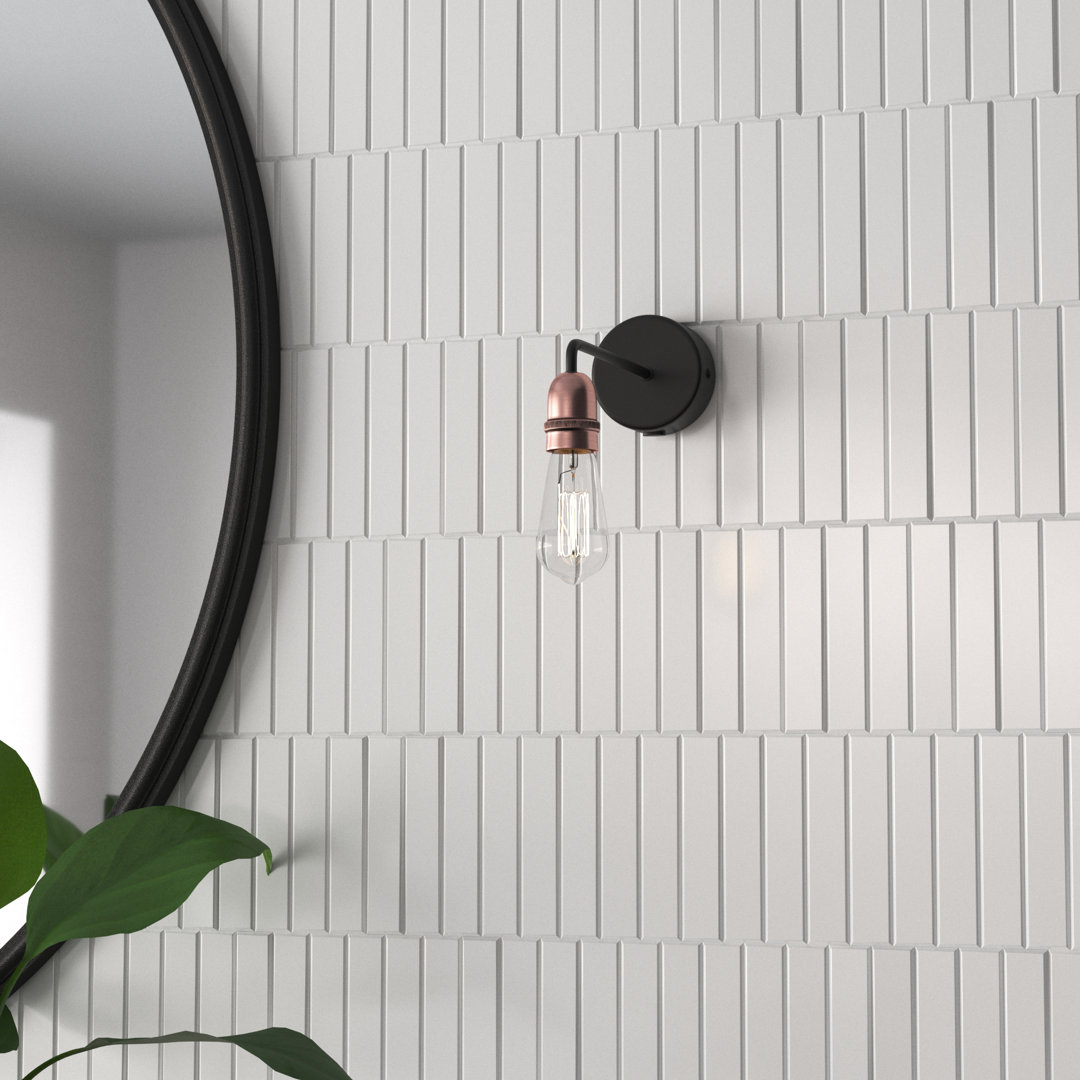 Rosendahl 1 - Light Black/Copper Armed Sconce