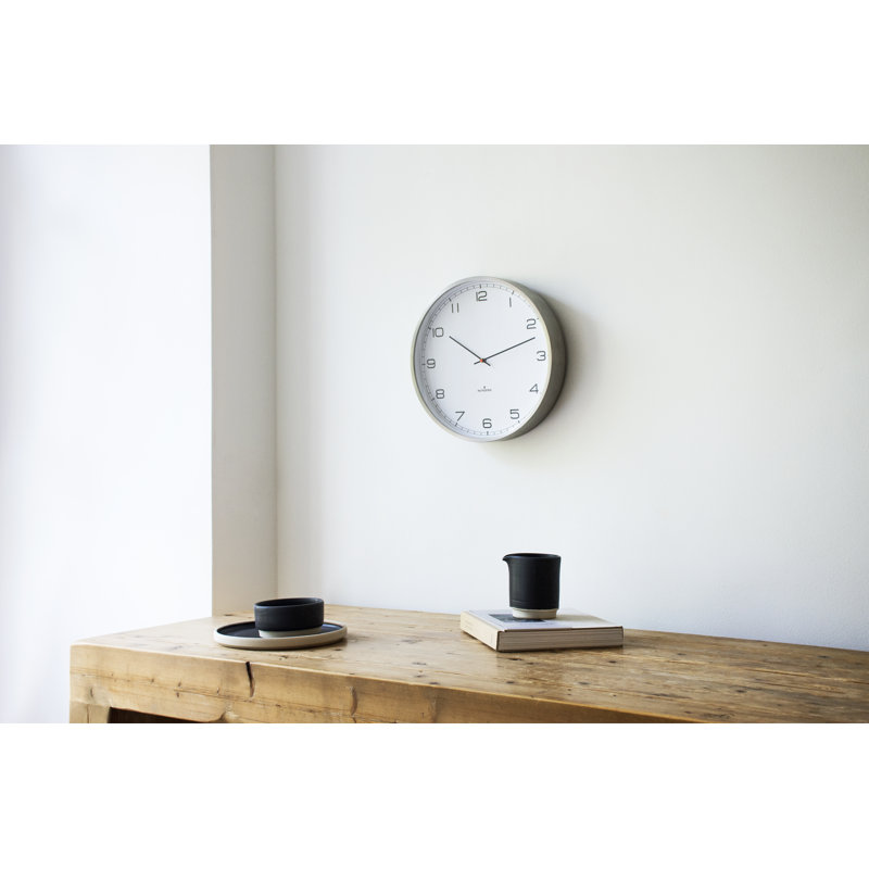 Metal Wall Clock, 45cm Hx 45cm W x 6.2cm D