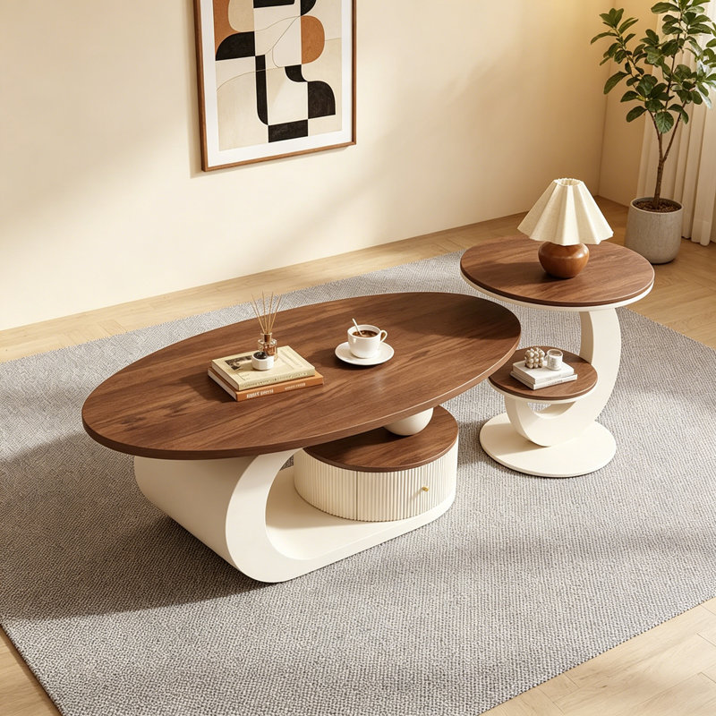 Modern Minimalist Artistic Coffee Table