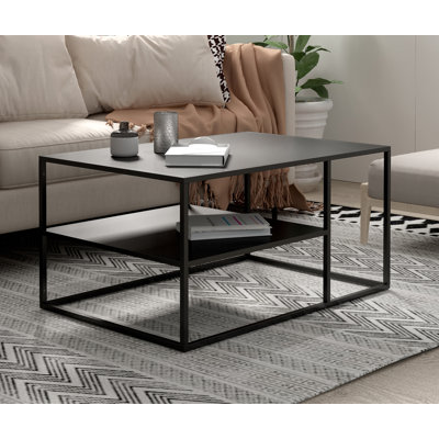Elenna Frame Coffee Table with Storage