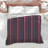 Red Blue Vertical Stripes Comforter-128574076