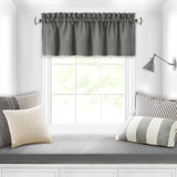 Tailored 58'' W Window Valance