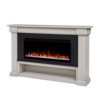 Bristow 66" Landscape Electric Fireplace by Real Flame