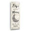  «Love You To The Moon And Back» par Cindy Jacobs, art mural en verre acrylique, 16 po x 48 po-613081166