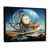 Black Floater Framed