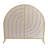 Borel Arched Single Panel Fireplace Screen