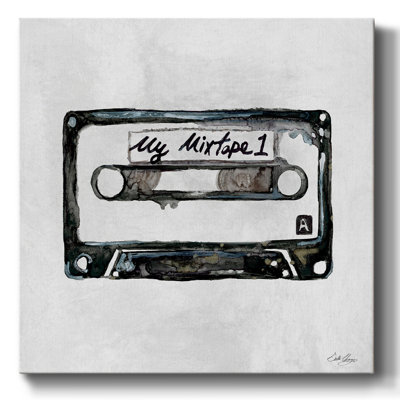 «Retro Cassette I» sur toile