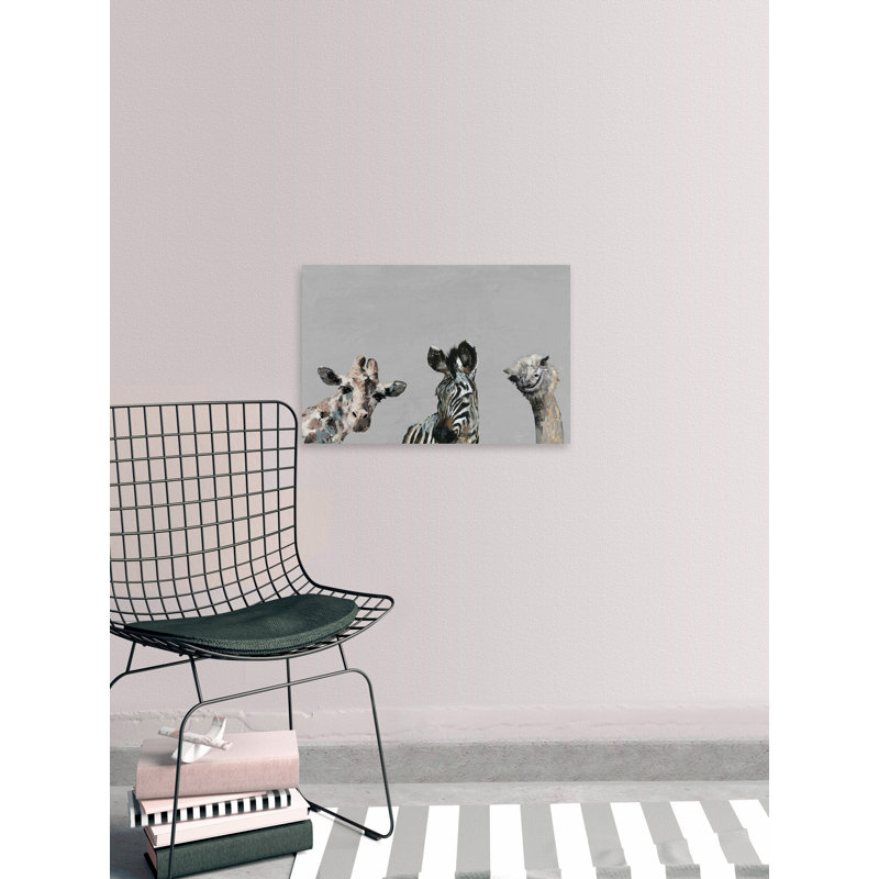The Head Turners Print on Wrapped Canvas, 24" H x 36" W x 1.5" D