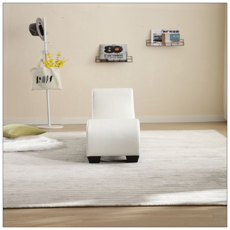 Fauteuils d'appoint, PVC blanc