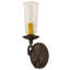 Wallis 1 - Light Candle Wall Light-125270807-125270806