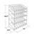 Five-Tier 35 Compartment Display, 7-Comp per Tier. Dimensions: 12"W x 8.5"D x 18.5"H