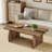 47" Rustic Brown Rectangle Coffee Table (Only Including Table)