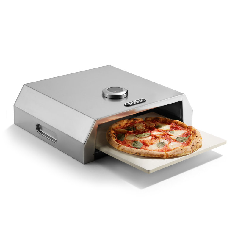 VonHaus Stainless Steel Countertop Propane Pizza Oven