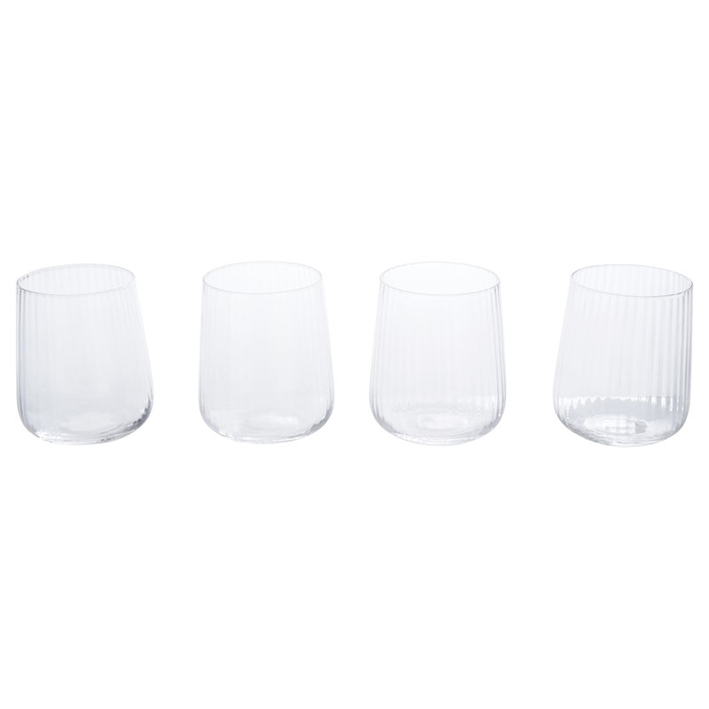 Anvita 460ml Drinking Glass Set