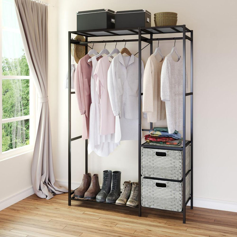 Stylish Hanging Storage Rack, Light Gray