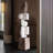 White+Brown Free Form Solid Wood Decorative Object