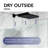 EV Series 38in. - 39in. W X 72in. Frameless Swing Hinge Glass Shower Door | 1 Inches Width Adjustment For Each Size | 3/8 In. Thickness Tempered Clear Glass | Adjustment Uneven Walls-123779218