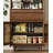 Scandinavian Solid Wood Storage Food Cabinet