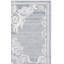 Tapis gris / ivoire en coton et viscose Southaven-86777474