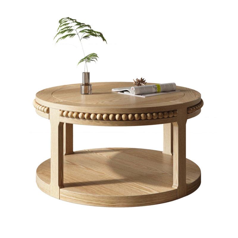 Table basse 31,5 pouces, Bois naturel