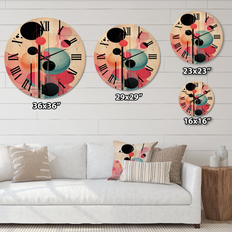 Horloge murale Serendipity, Moyenne
