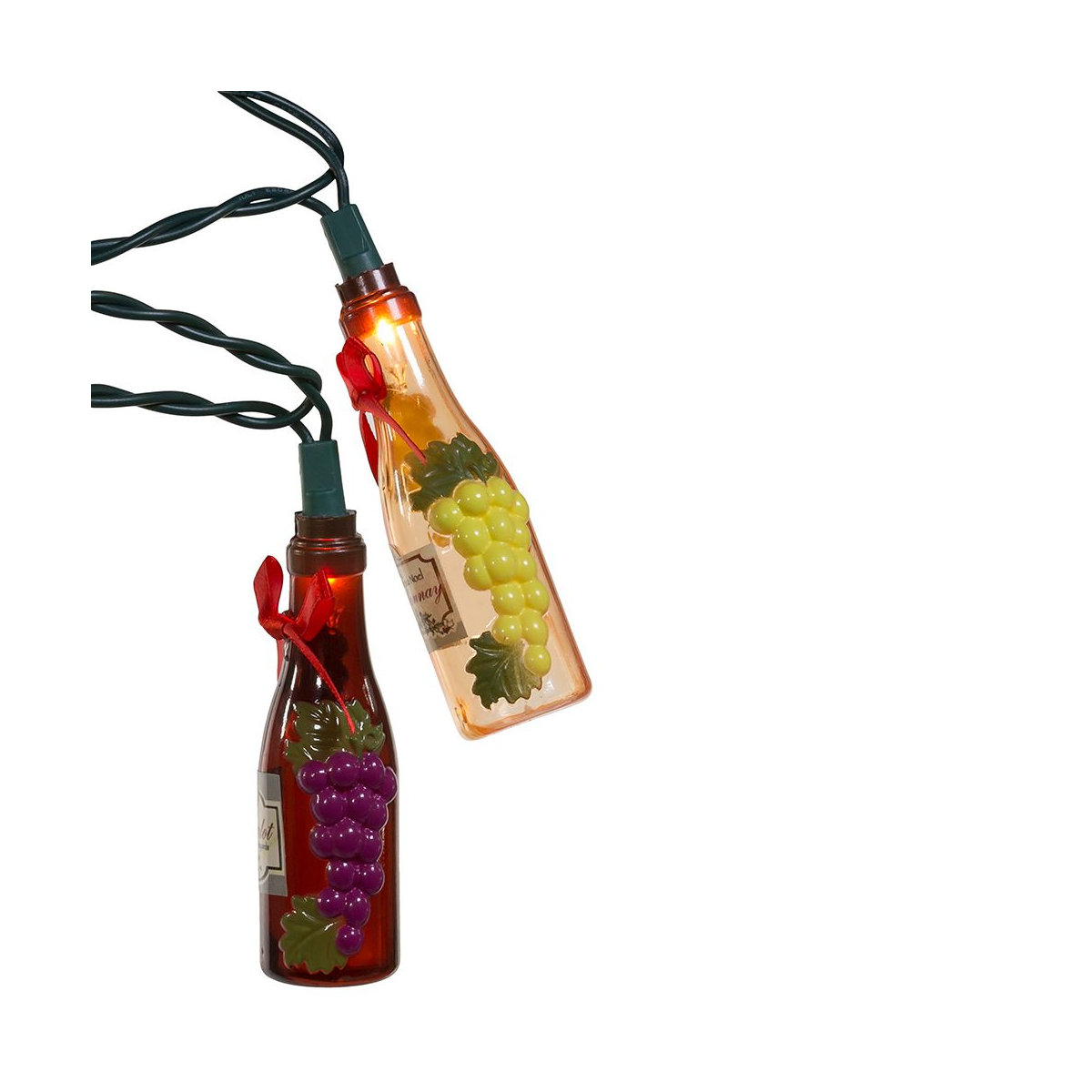Kurt Adler Wine Bottle String Lights