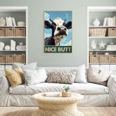 «Cow Cow», reproduction sur toile