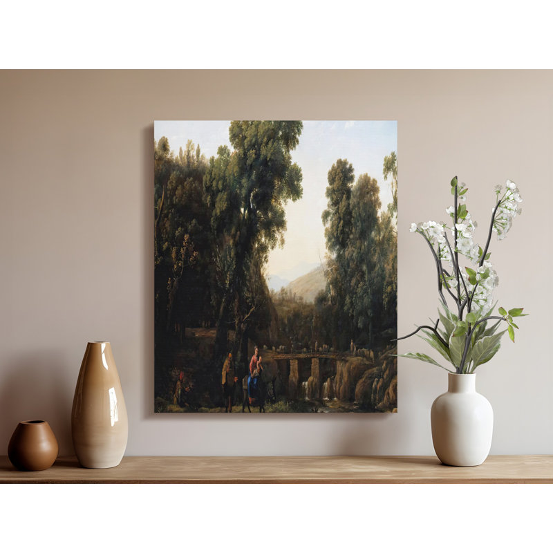 1 Piece Wrapped Canvas Wall Art Set, 91.44 cm H x 30.48 cm W