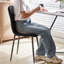 Wellersburg Modern Velvet Upholstered Armless Dining Chair-1951845094-1961951134