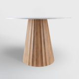 Nalani 42" Dining Table, Medium Walnut