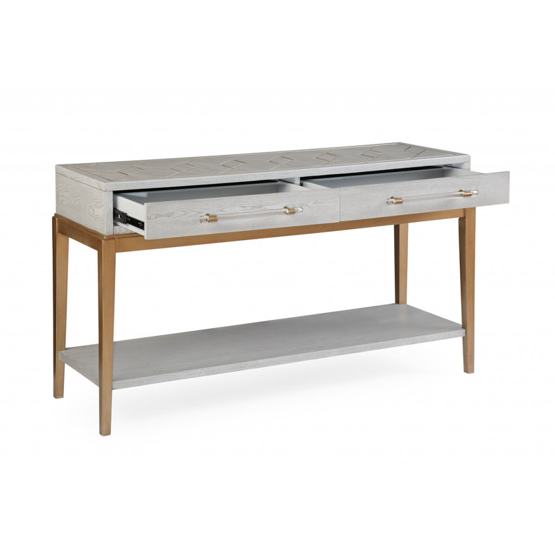 Updegraff 55'' Console Table, Grey