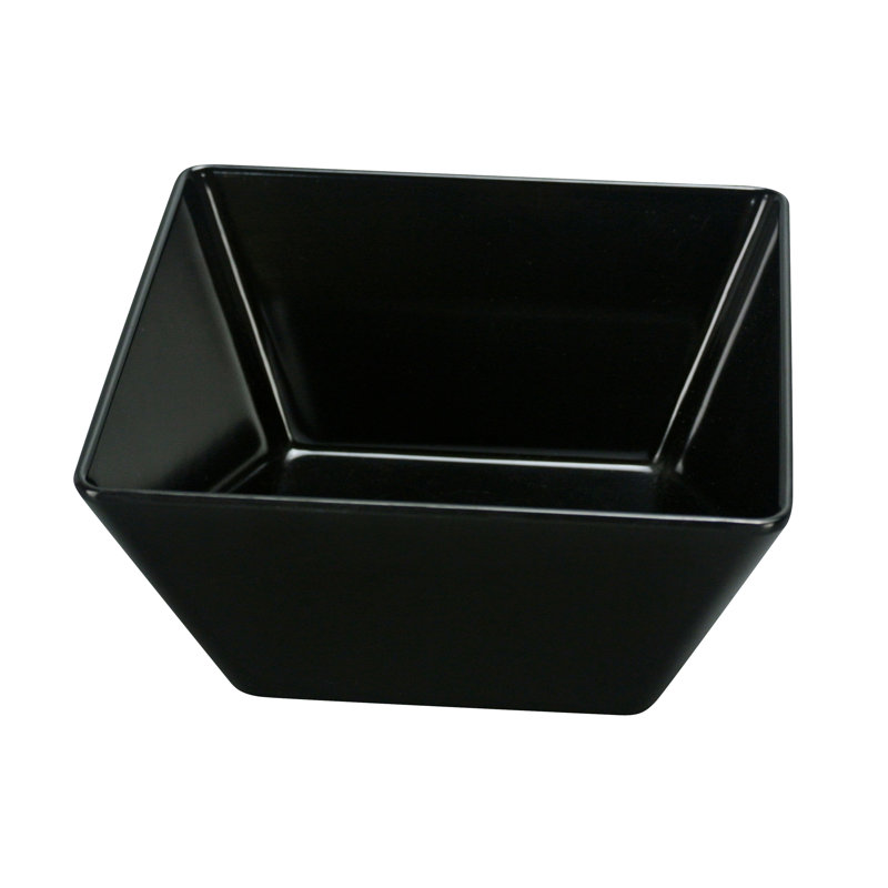 10 oz Bol à salade en mélamine, Noir