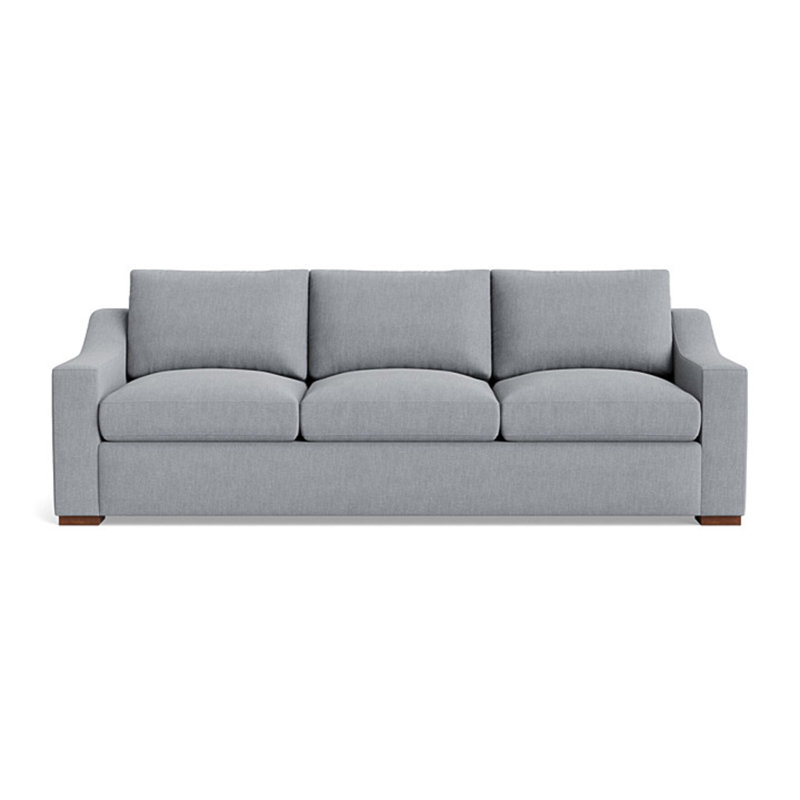 Lucca Sofa (95"), Performance Weave - Zinc