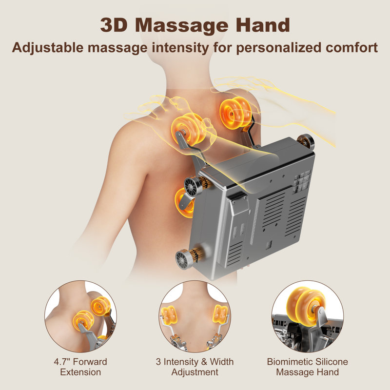 B43094C7A14B412CBFADC69A1C8E3F02 3D Luxury Massage Chair - Zero Gravity Space Cabin Design
