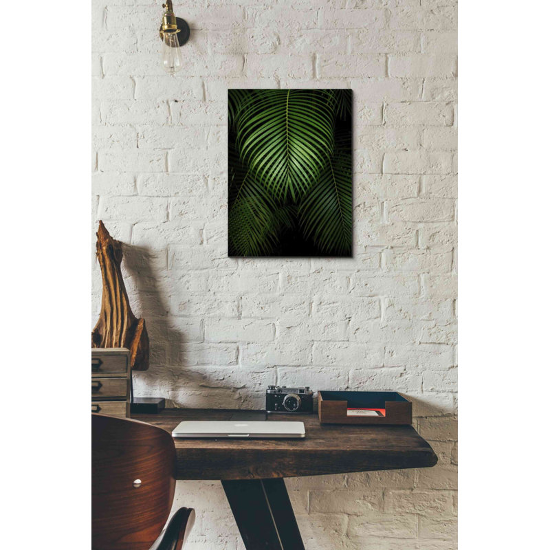 Tropical IV - impression sur toile tendue, H 16 po x l 12 po x P 0,75 po