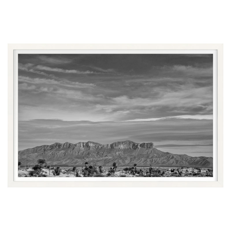 Mountain And The Desert Print by Cornell, Jean, White Single Picture Framed, 20'' H x 30'' W