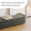 Meuble télé 133 po en bois noir minimaliste de 133 po, console multimédia longue à profil bas avec de grands tiroirs de rangement, centre de divertissement contemporain pour salon, appartement et chambre à coucher, convient aux téléviseurs de 75 po et plus-509592043