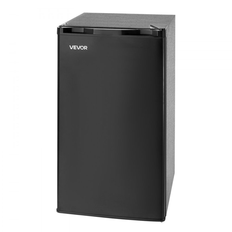 Mini réfrigérateur compact à une porte pour petit réfrigérateur de 3,2 pi cu Noir