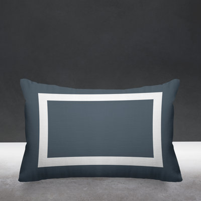 Luella Geometric Outdoor Reversible Throw Pillow
