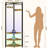 Corner Hall Tree with Shoe Bench & 6 Double Hooks, Space‑Saving Entryway Coat Rack with Storage Organizer