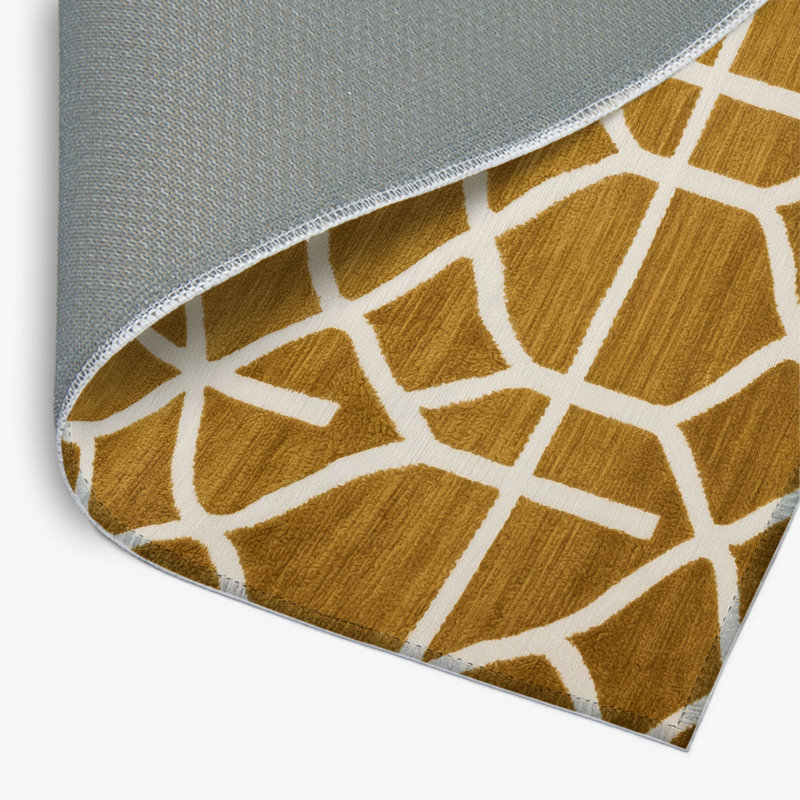 Tapis brun intérieur et extérieur Trellis, Rectangulaire 2 pi x 3 pi