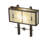 Weaved Idalight Steel Flush Mounted Sconce