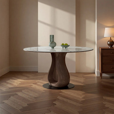 Simple Italian High-End Round Dining Table