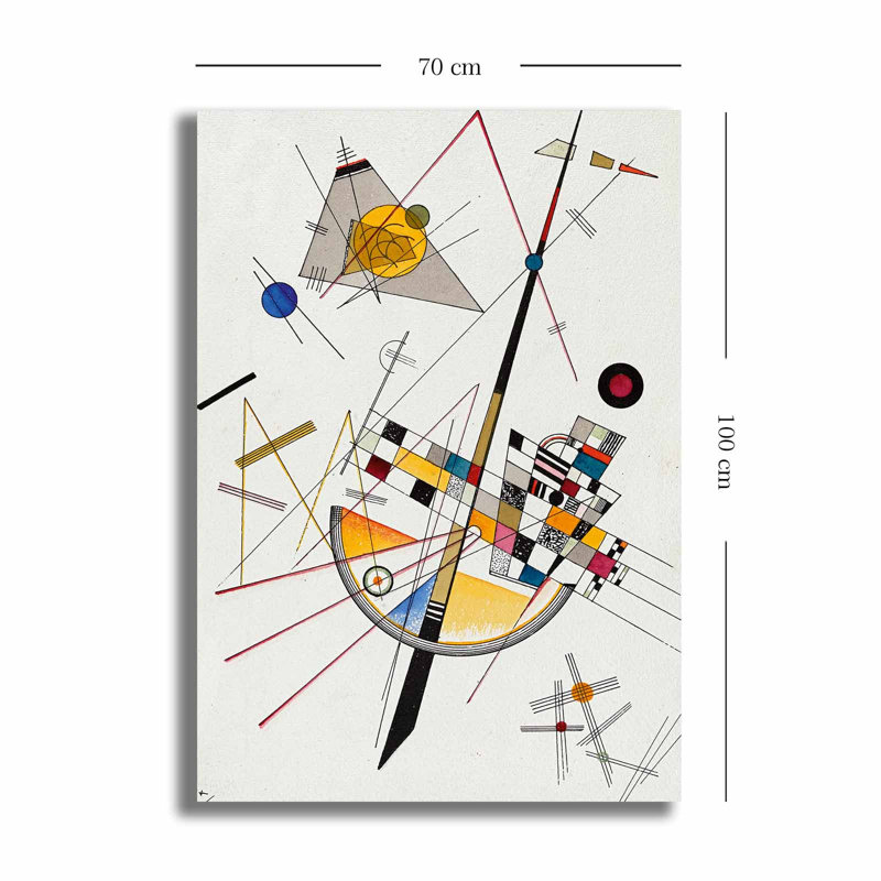 Vasili Kandinsky - Illustration sur toile tendue