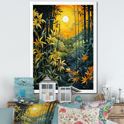 " Asian Art Bamboo Whisper III "