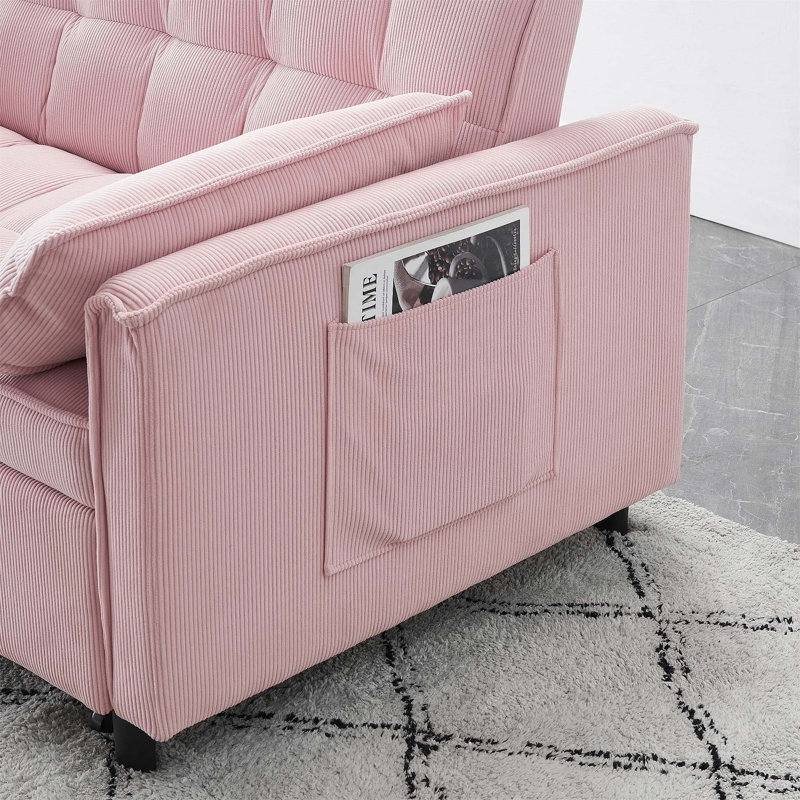 Versatile Folding Sofa Bed with Adjustable Back for Relaxation and Comfort