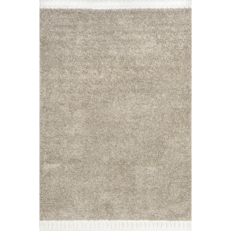 Tapis de couloir à poils longs Simms, Rectangle 5 pi 3 po x 8 pi