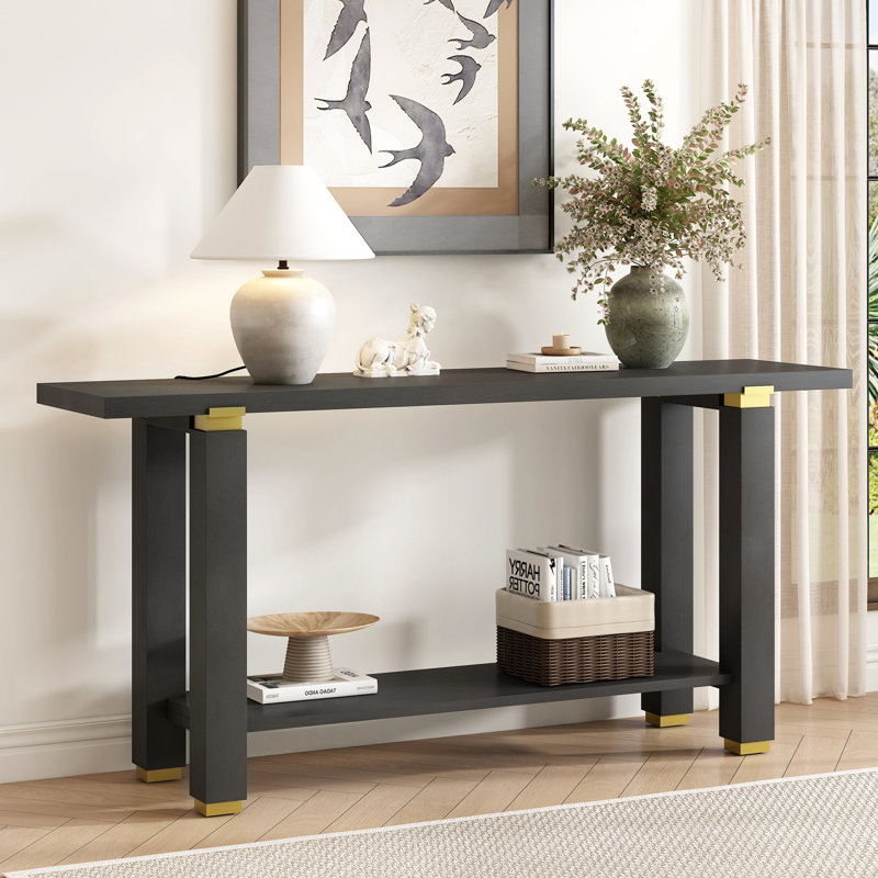 Console 62,9 po, Noir