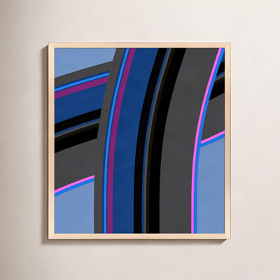 Zackary "Neon Twist" Print by Jacques Pilon