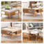 Table basse carrée en rotin avec rangement-98727763